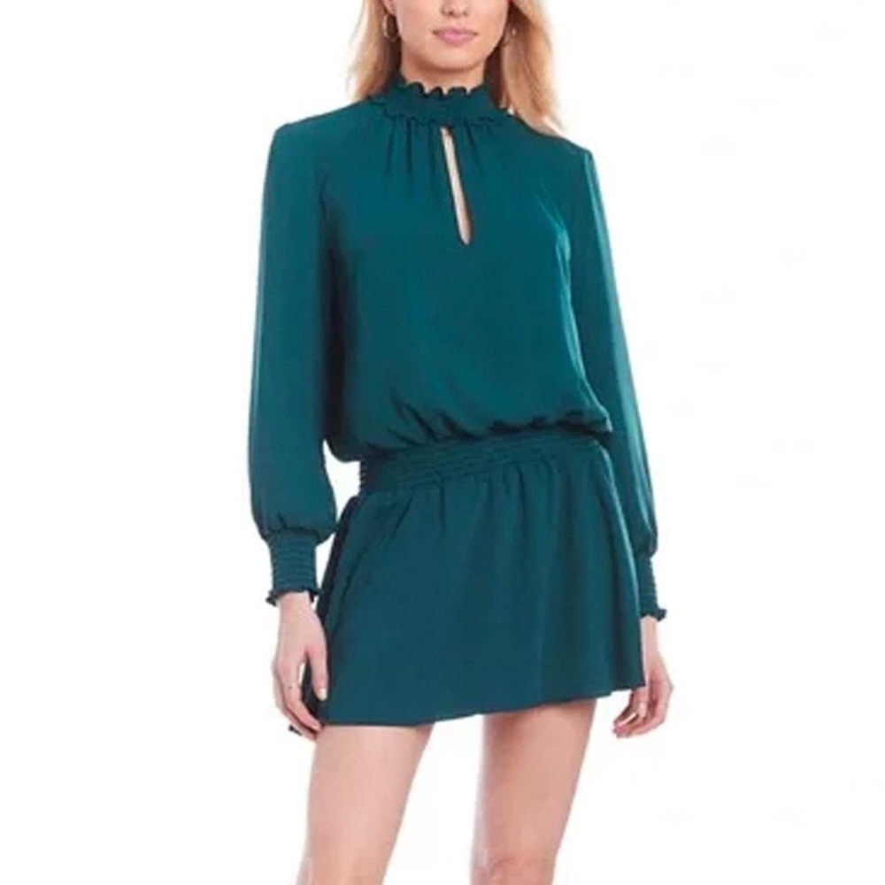 NWOT AMANDA UPRICHARD "KESTIN" DROP WAIST MINI DRESS SIZE S!